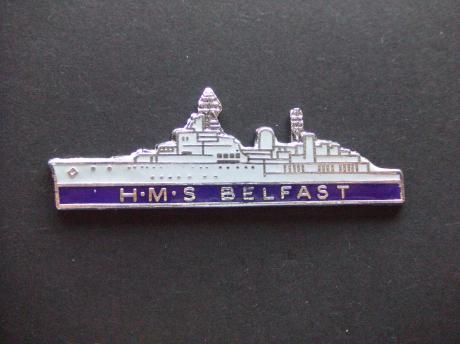 H.M.S. Belfast Royal Navy oorlogschip